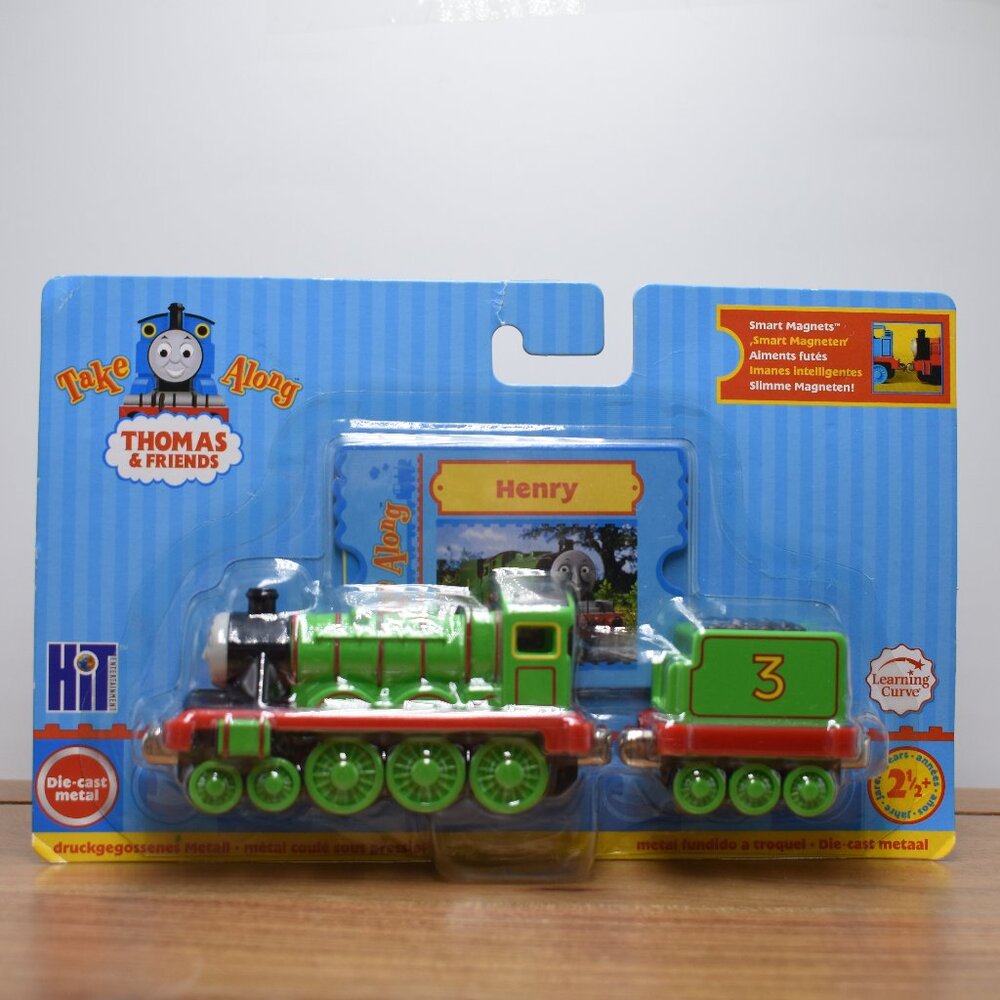Henry & Tender Diecast Train Take Along Engine Hit Toy Entertainment L. Curve